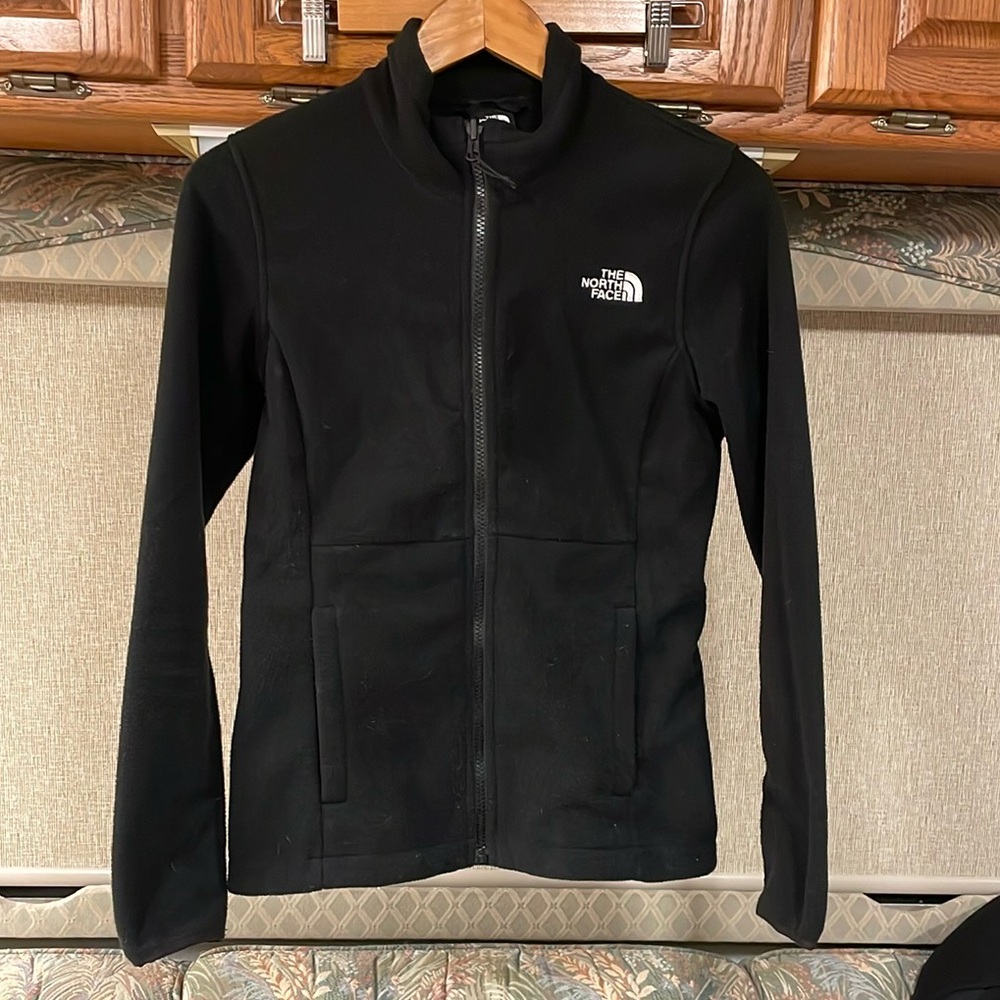 The North Face Black Fitted Fleece Jacket S